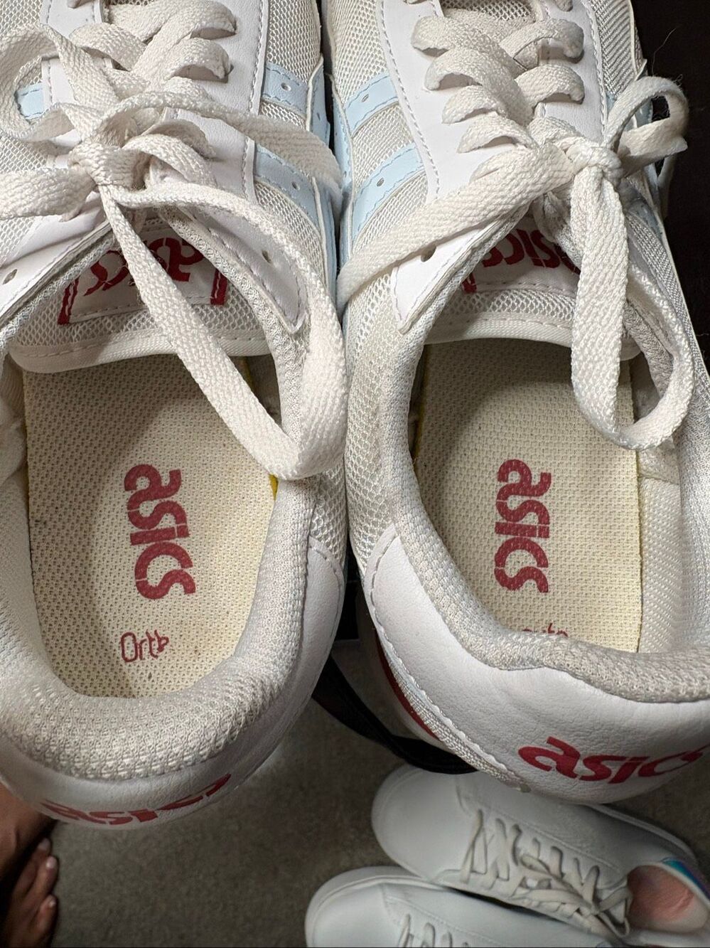 ASICS Tiger Runner "White Sky" Women's Low Top Sneakers Size 7 - Picture 11 of 14